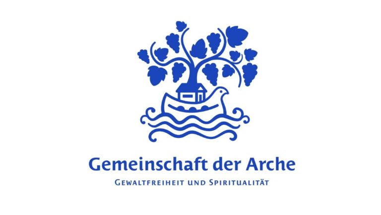 Hier ist das Titelbild zu sehen. Es zeigt das Logo der Arche-Gemeinschaft.