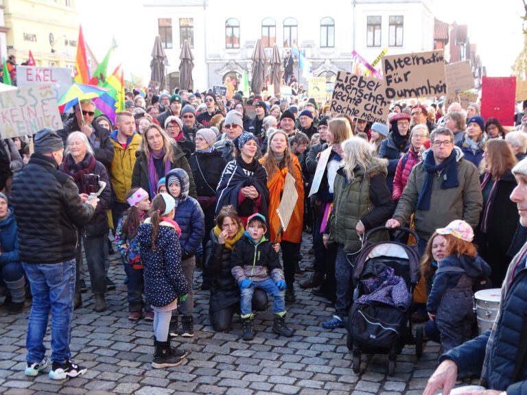 Demo gegen Rechts im Wendland