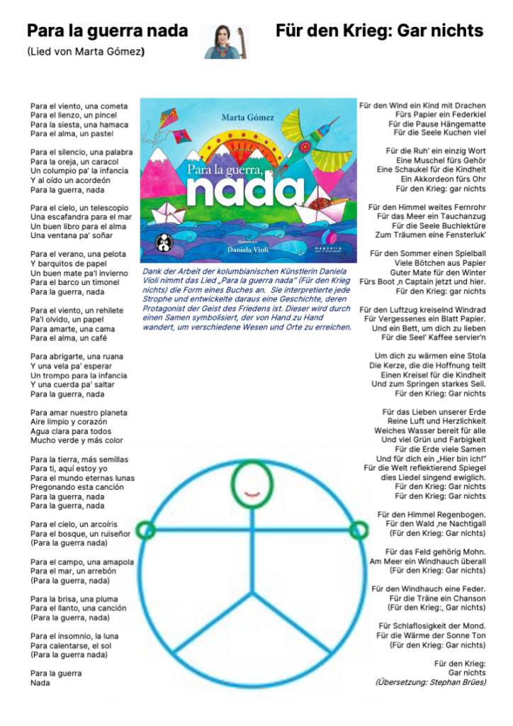 Liedtext „Para la guerra nada“