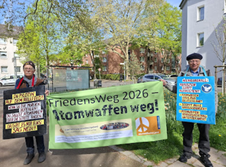 Friedensweg 2026 Atomwaffen weg
