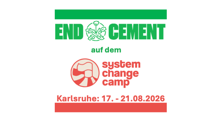 EndCement auf SystemChangeCamp