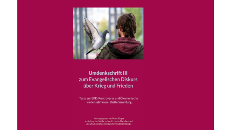 Buchcover Umdenkschrift III